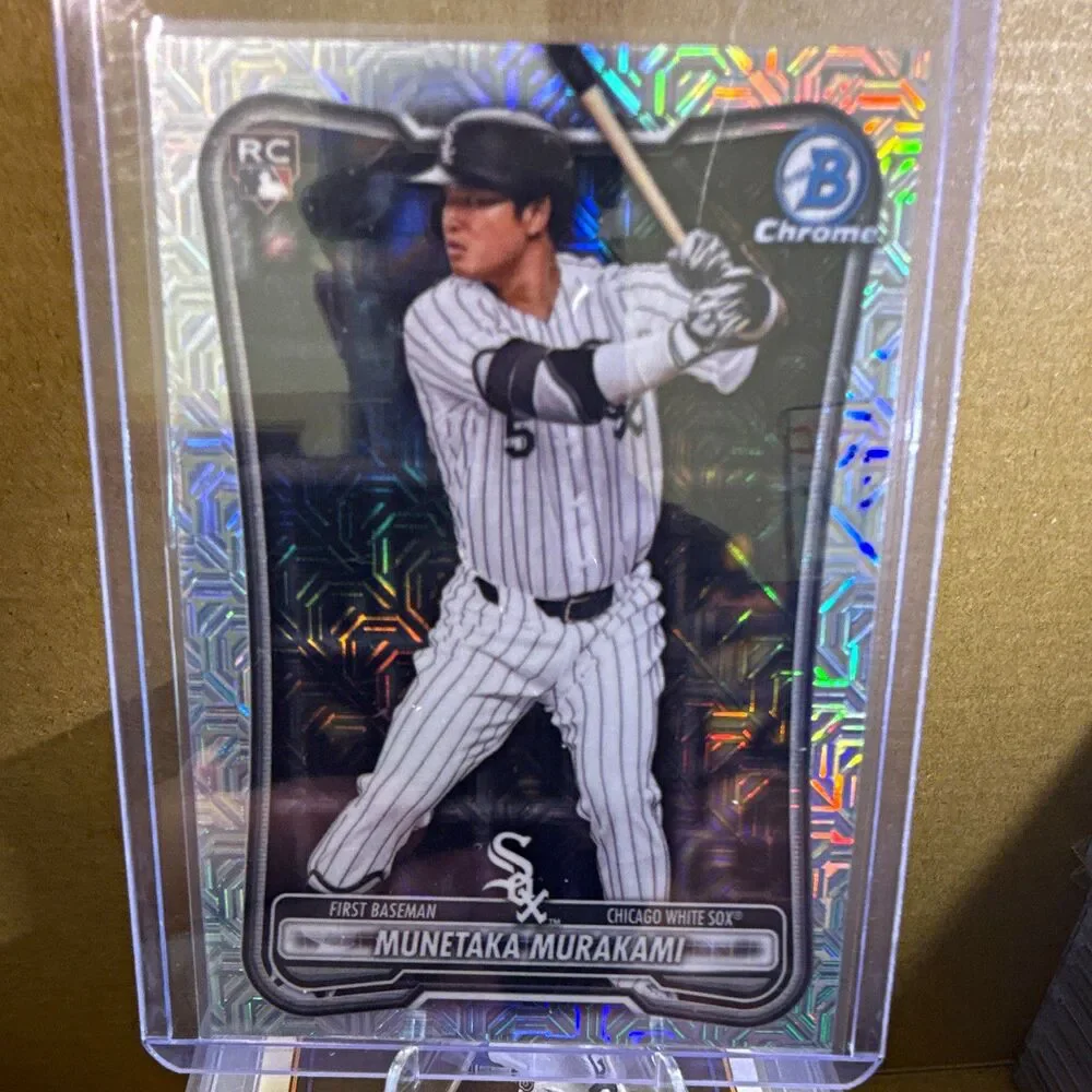 2026 Bowman Chrome Mojo Refractor Munetaka Murakami RC #9 White Sox